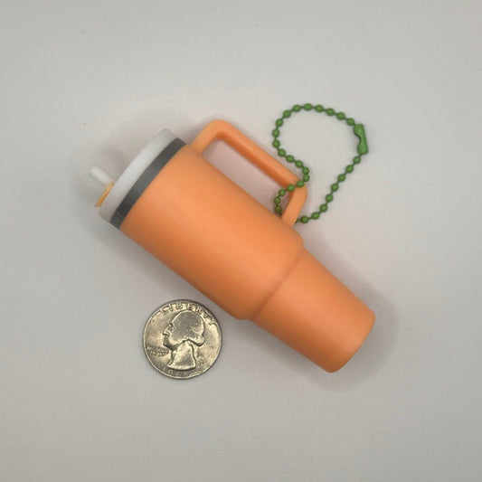 π§ βStanley Sipβ Chapstick Holder Keychain
