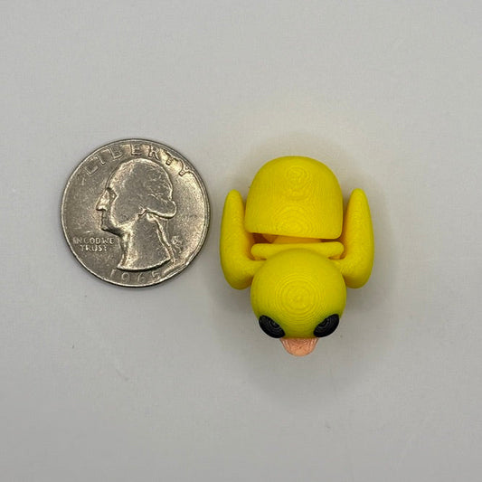 Mini Flexi Chick — Tiny, Wiggly, and Springtime Sweet