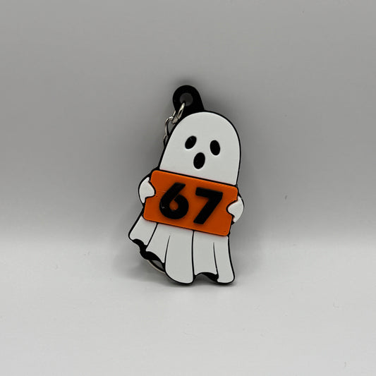 67 Ghost Keychain β Cute Spooky Charm