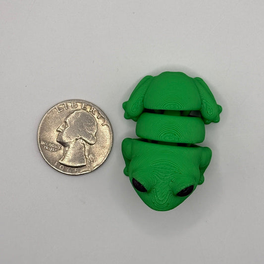 Mini Flexi Frog — Tiny, Wiggly, and Extra Chunky