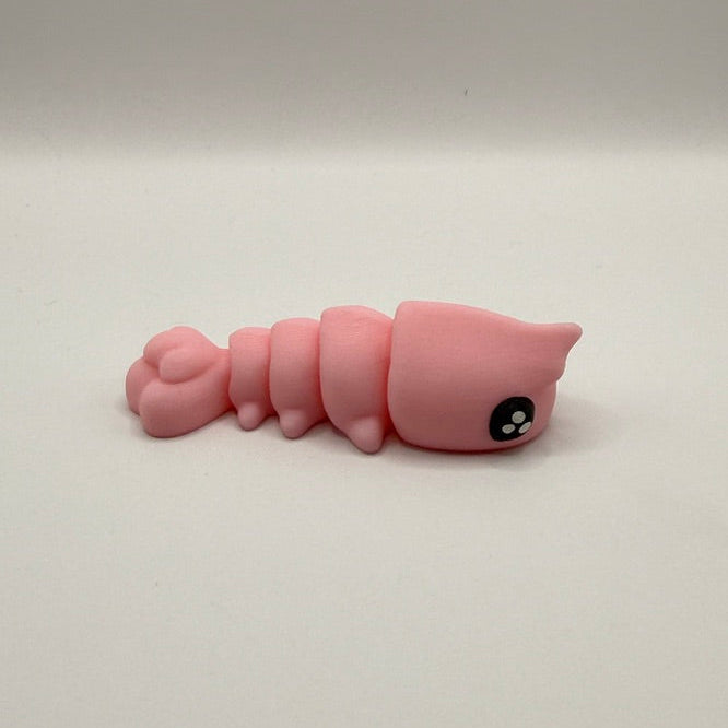 π Pink Shrimp Fidget β Mini, Regular & Large Sizes