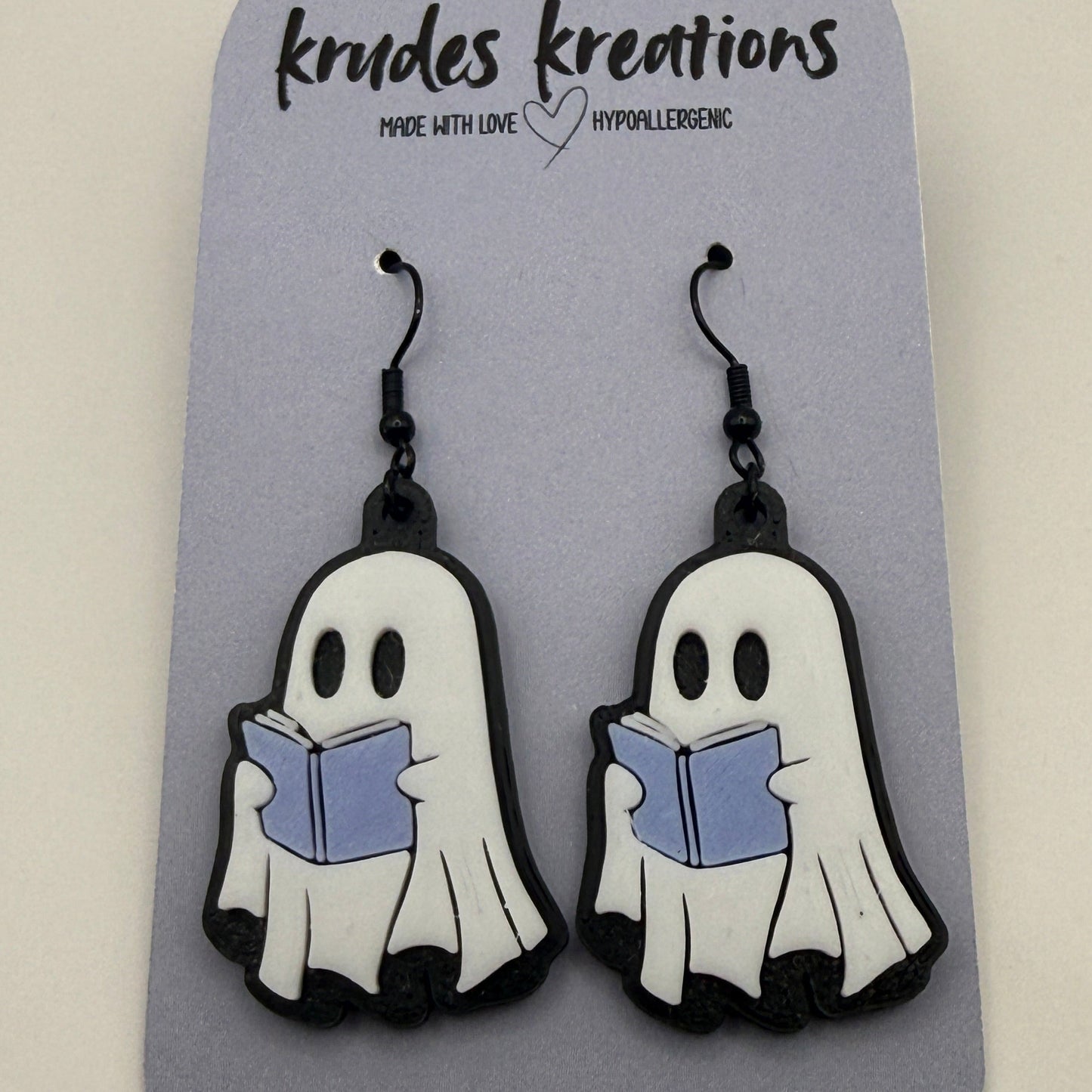 ππ» Bookish Ghost Earrings