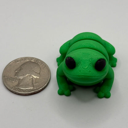 Mini Flexi Frog — Tiny, Wiggly, and Extra Chunky
