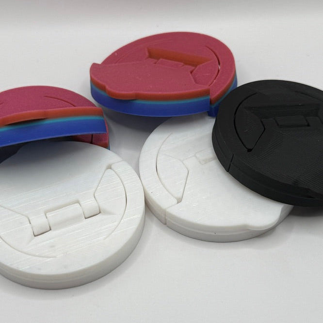 Snap-On Soda Can Topper — Reusable Flip Lid Cover