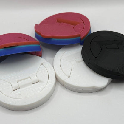 Snap-On Soda Can Topper — Reusable Flip Lid Cover