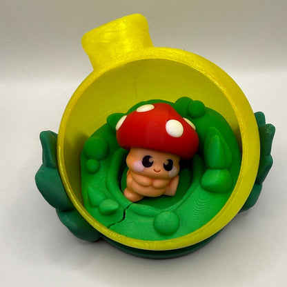 🍄🌿 Mushroom Buddy Terrarium Playset