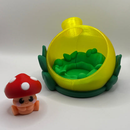 🍄🌿 Mushroom Buddy Terrarium Playset