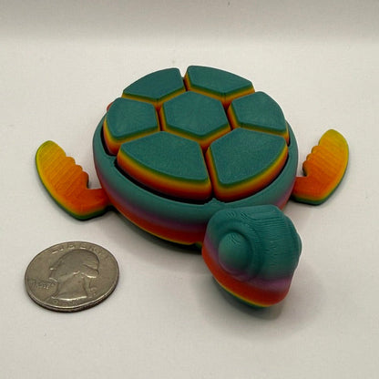 3D Printed Clicker Turtle Fidget