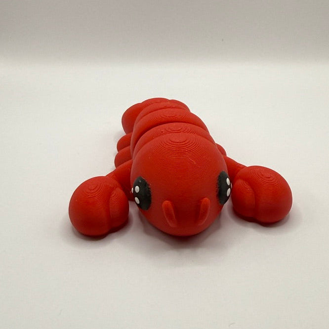 🦞 Chunky Lobster Fidget — Mini, Regular & Large Sizes