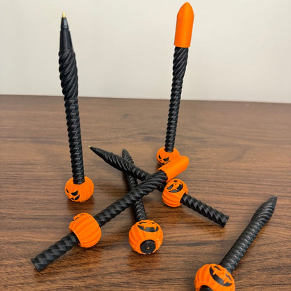 🖊️ Spooky Fidget Pens – Pumpkin or Ghost Edition