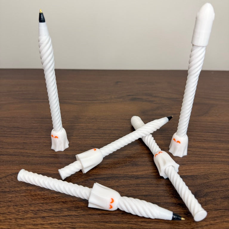 🖊️ Spooky Fidget Pens – Pumpkin or Ghost Edition