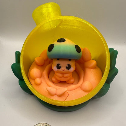 🍄🌿 Mushroom Buddy Terrarium Playset