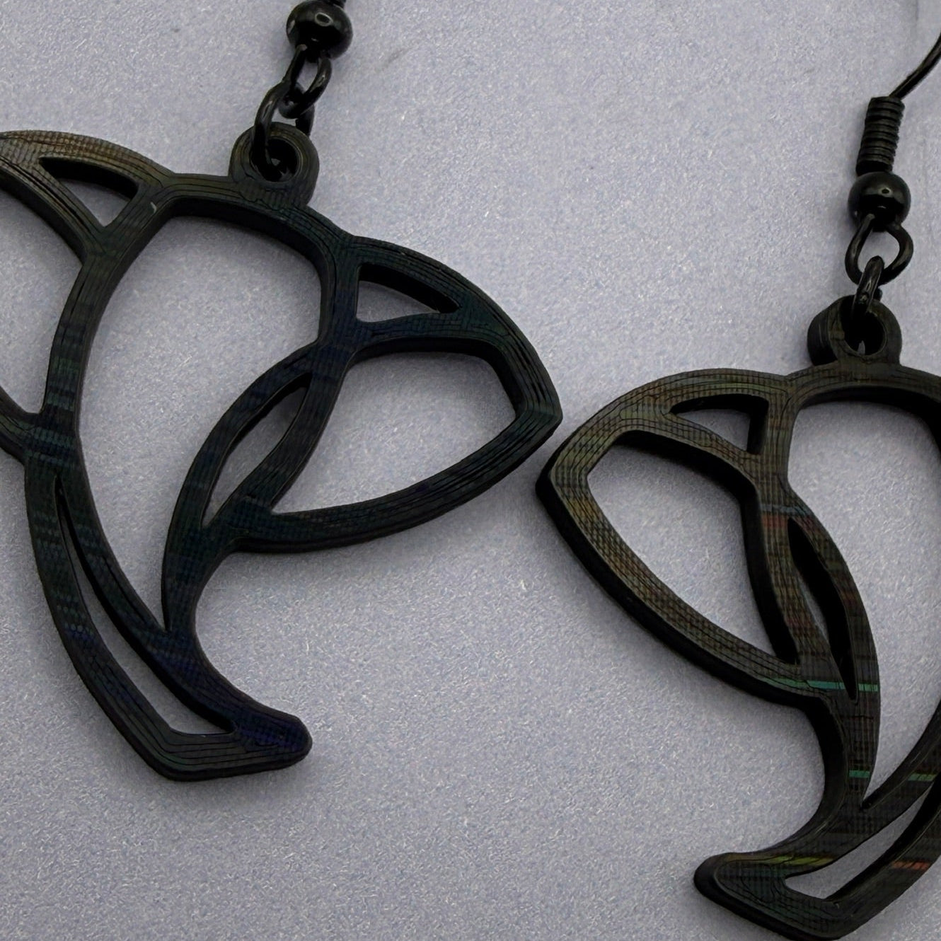 Geometric Elephant Earrings