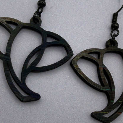 Geometric Elephant Earrings