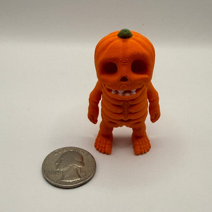 🎃 Pumpkin Skeleton Flexi – Available in Mini, Regular & Large
