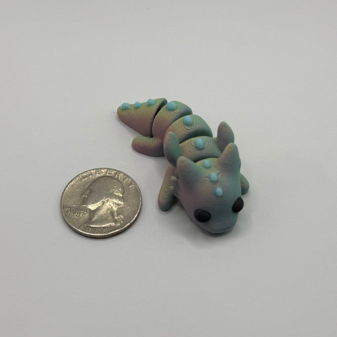 Mini Flexi Axolotl — Tiny, Wiggly, and Aquatically Adorable