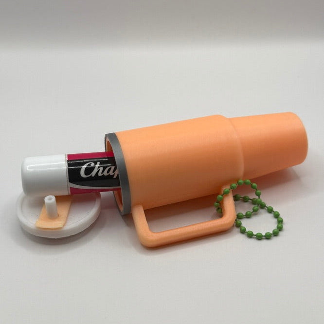 🧊 “Stanley Sip” Chapstick Holder Keychain