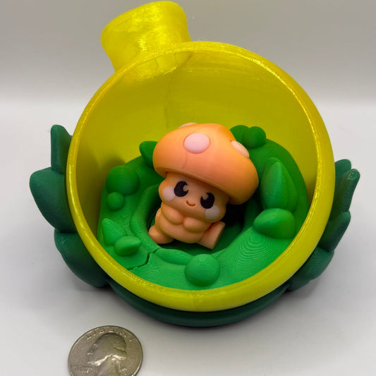 🍄🌿 Mushroom Buddy Terrarium Playset