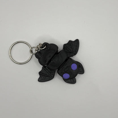 Flexi Bat Keychain – Cute Poseable Bat Buddy