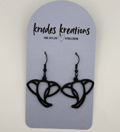 Geometric Elephant Earrings