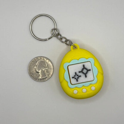 Clicky Tamagotchi-Style Keychain – Retro Pixel Pet Fidget