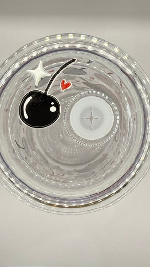 Oopsie: Dark Cherries Libbey Tumbler