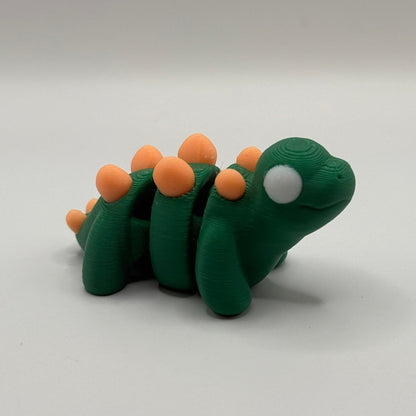 Mini Flexi Stegosaurus — Tiny, Wiggly, and Adorably Armored