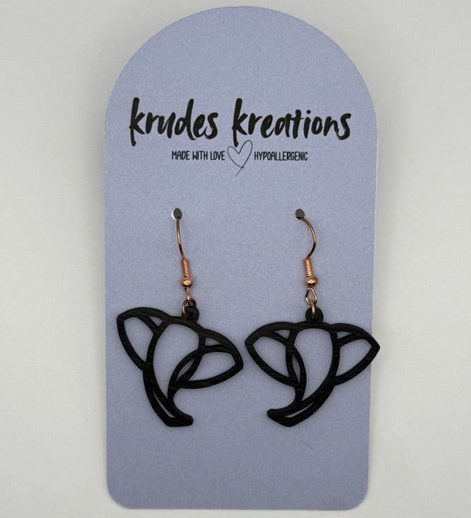 Geometric Elephant Earrings