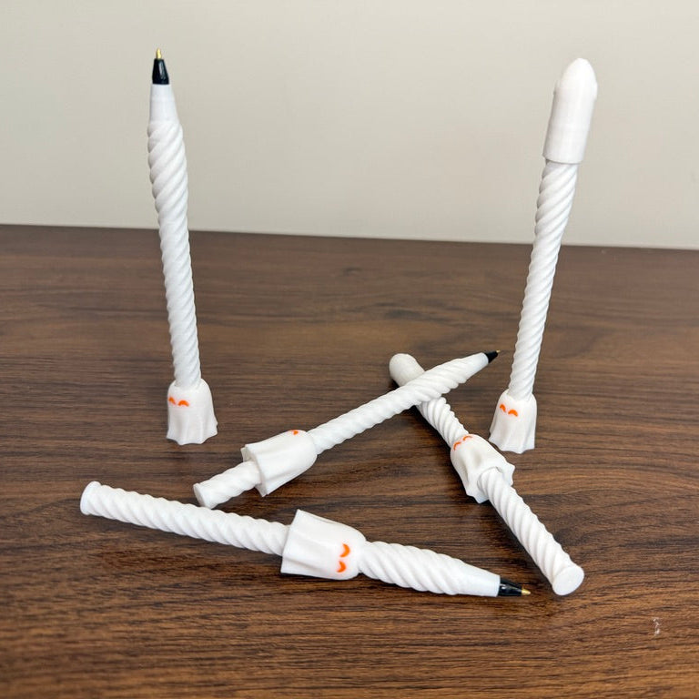 🖊️ Spooky Fidget Pens – Pumpkin or Ghost Edition