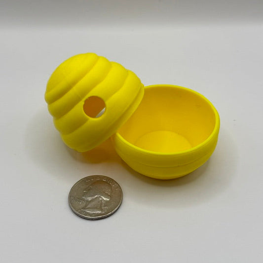 Mini Bee Hive Container — Tiny Storage with Sweet Charm