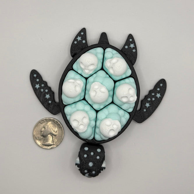 3D Printed Clicker Turtle Fidget