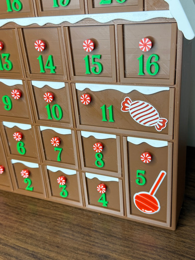 PRE-ORDER: Gingerbread Christmas Advent Calendar