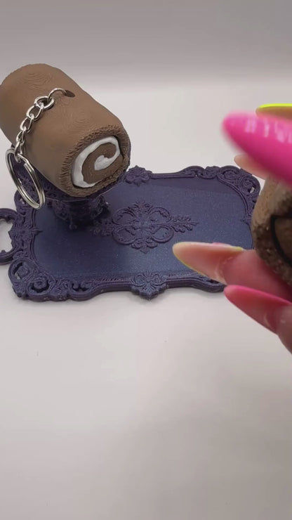 Cake Roll Clicker – 3D Printed Fidget